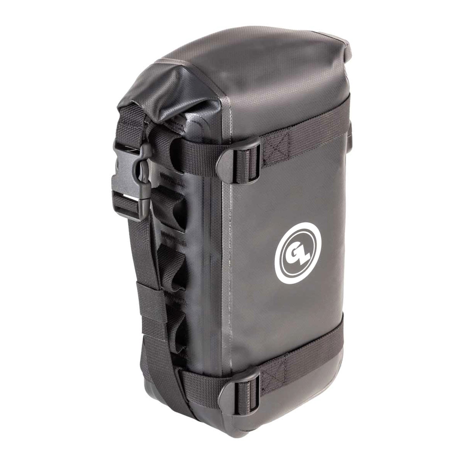 BLACK AND GREY GIANT LOOP POUCH