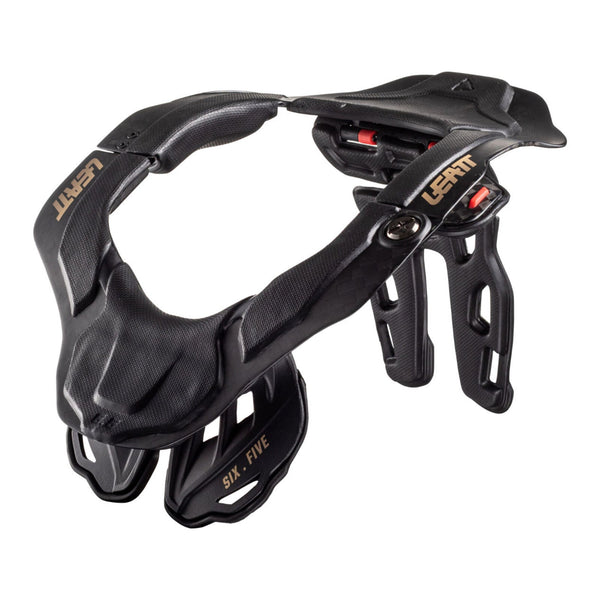 LEATT BLACK AND GOLD 6.5 NECK BRACE