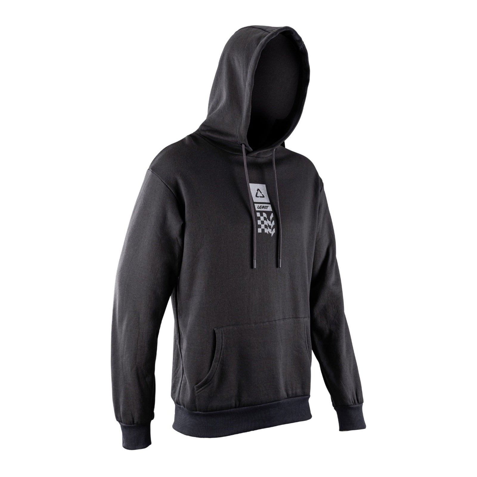 black leatt hoodie