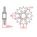 MTX 1269 Hornet Lightweight Steel Front Sprocket #520 (520 Conversion)