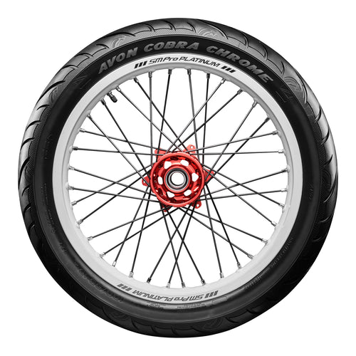 Avon Cobra Chrome 130/80B17 Front Tyre (65H Rating) AV91