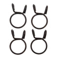 All Balls Racing Fuel Hose Clamp Kit - 15.2mm Wire (4 Pack)