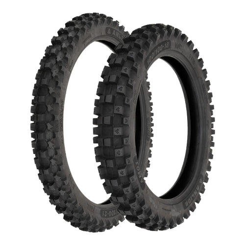 Anlida AM01 Tyre Set 80/100-21 Front & 110/90-19 Rear (NHS)