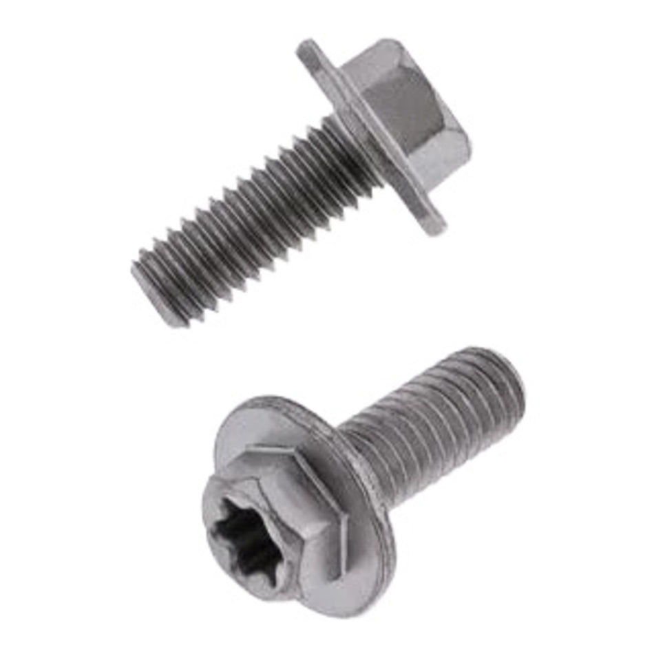 Bolt Large Flange Euro Bolt 6x15mm (Packet of 10)