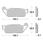 Brembo Prime Brake Pad Sinter Front 07HO30SA