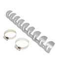 DRC 4-Stroke Universal Exhaust Pipe Guard - Titanium
