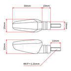 DRC 602 LED Flasher 12V (2 Pack) - Orange