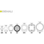 Denali D3 LED Driving Light - DataDim™ Technology - Single