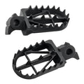 Zeta Wide Chromoly Mid Foot Pegs - Yamaha YZ125 / YZ250 / YZ250F / WR250F / WR45