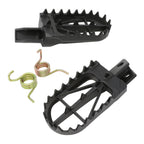 Zeta Wide Chromoly Mid Foot Pegs - Yamaha WR250R / WR250X