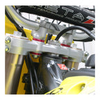 Zeta Rubber Killer (4 Pack) - Red - Kawasaki KX / KX250F ('04-) / KX450F ('11-)