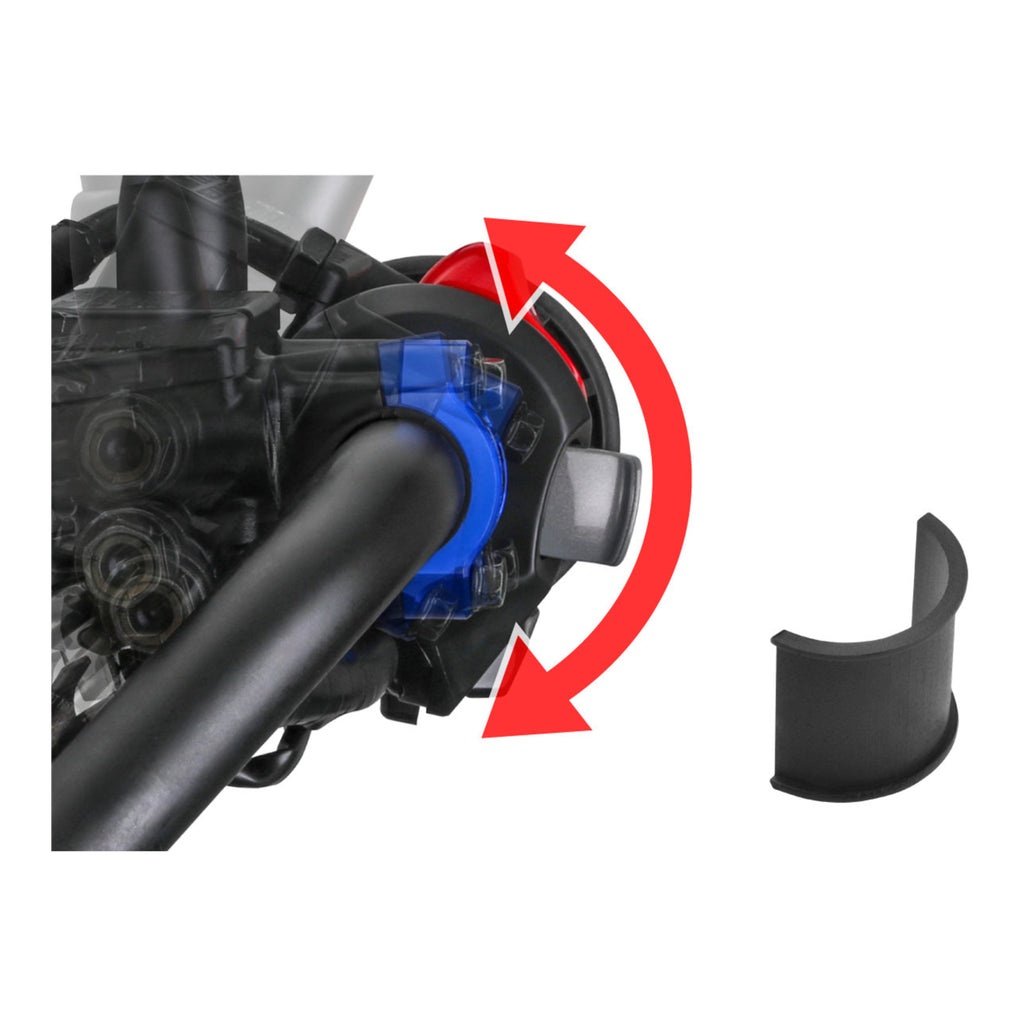 Zeta Rotating Bar Clamp - Brake Side - Titanium