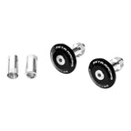 Zeta Bar End Plugs 35mm (2 Pack) - Black