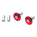 Zeta Bar End Plugs 35mm (2 Pack) - Red