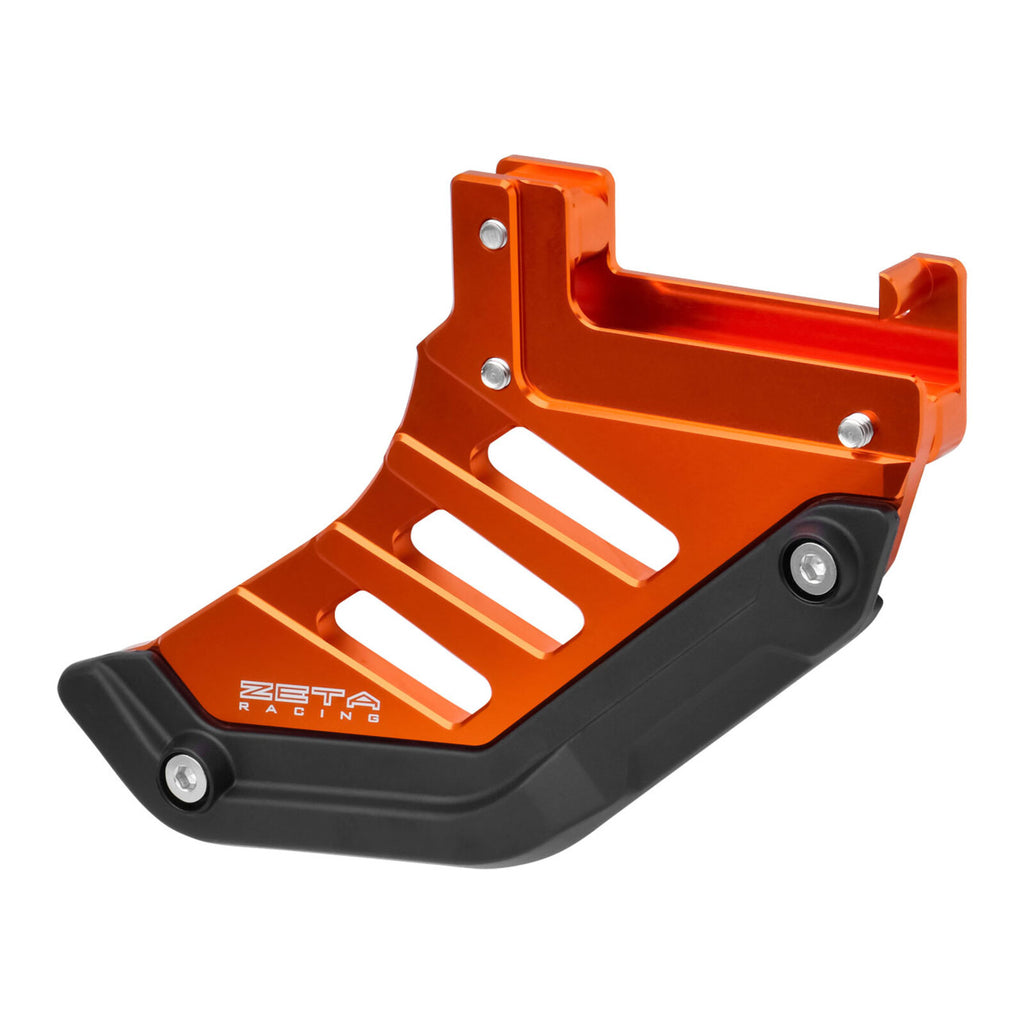 Zeta Rear Brake Disc Guard- Assorted KTM, Husqvarna & GasGas Models - Orange