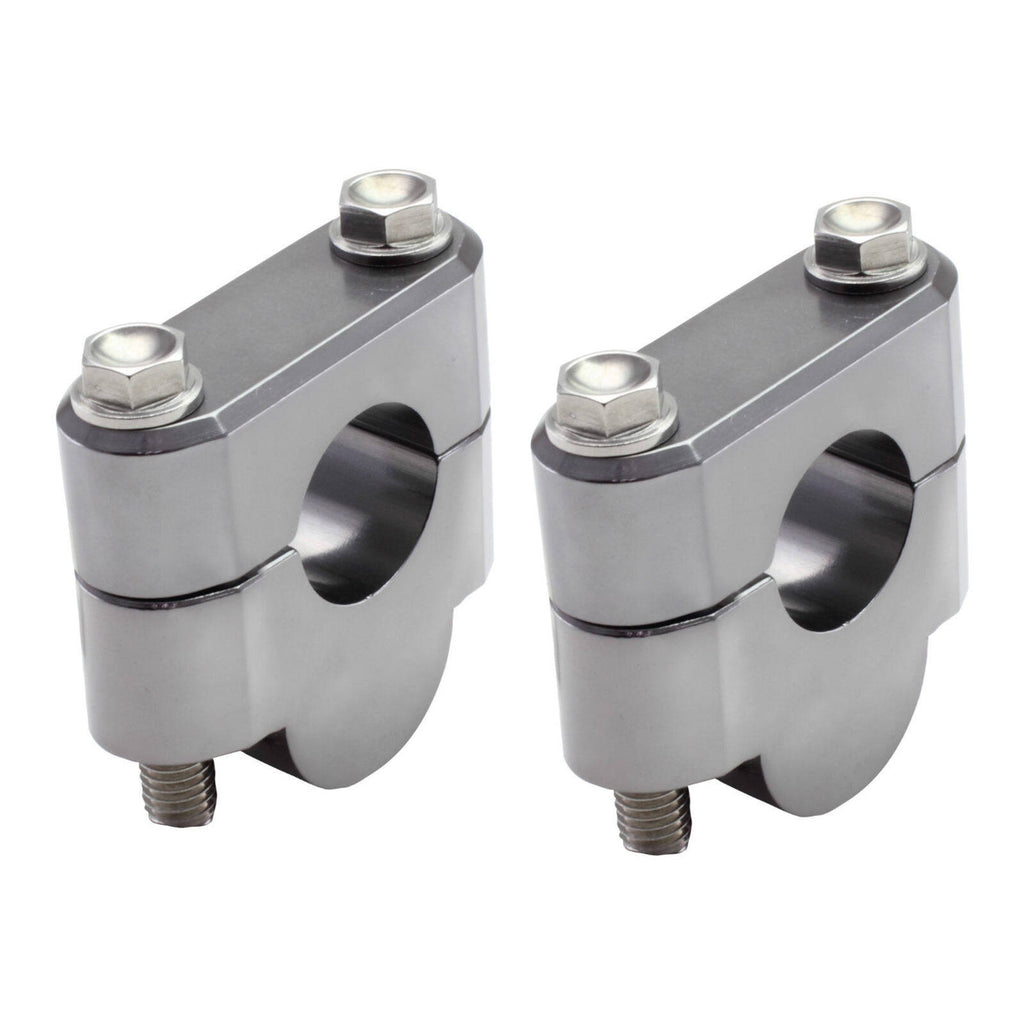 Zeta Handlebar Rise Kit 19mm Height - 22.2mm Bar - Titanium