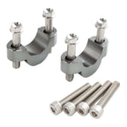 Zeta Handlebar Rise Spacer 14mm Height - 28.6mm Bar - Titanium