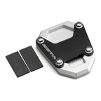 Zeta Side Stand Extender - Black / Silver - Honda CRF1100L Africa Twin ('20-)