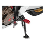 Zeta Side Stand Extender - Black / Silver - Honda CRF1100L Africa Twin ('20-)