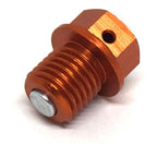 Zeta Magnetic Drain Bolt M12 x 12 P1.5 - Orange