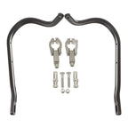 Zeta Armour Handguards Bent for 28.6mm Handlebars - Black
