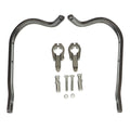Zeta Armour Handguards Bent for 28.6mm Handlebars - Titanium