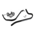 Zeta Armour Handguards Bent for 28.6mm Handlebars with U-Clamp - Black