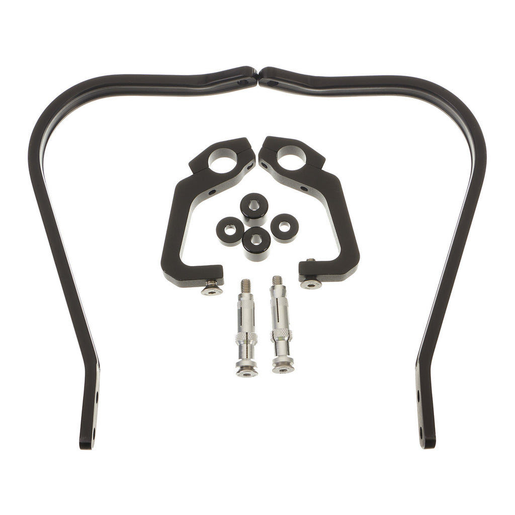 Zeta Adventure Armour Handguards for 22.2mm Handlebars - Black