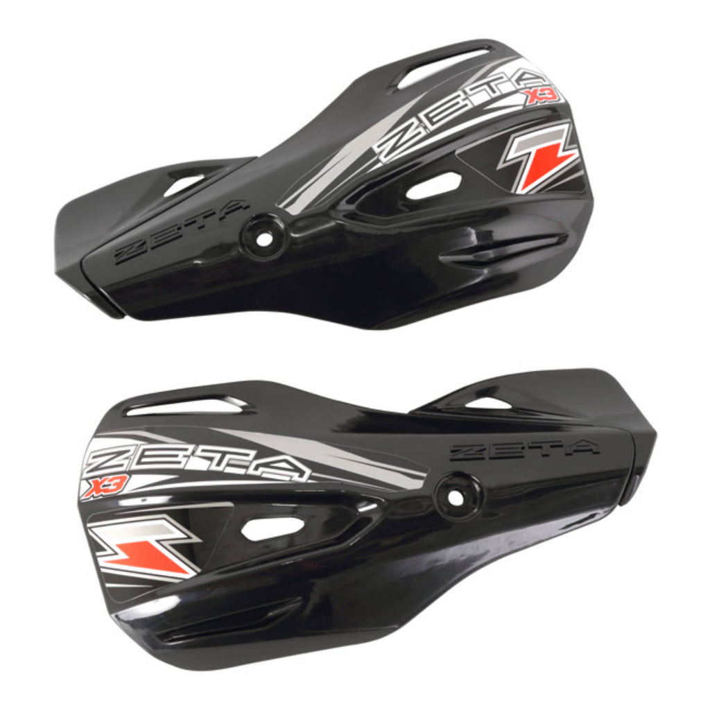 Zeta Impact X3 Handguard Replacement Plastics - Black