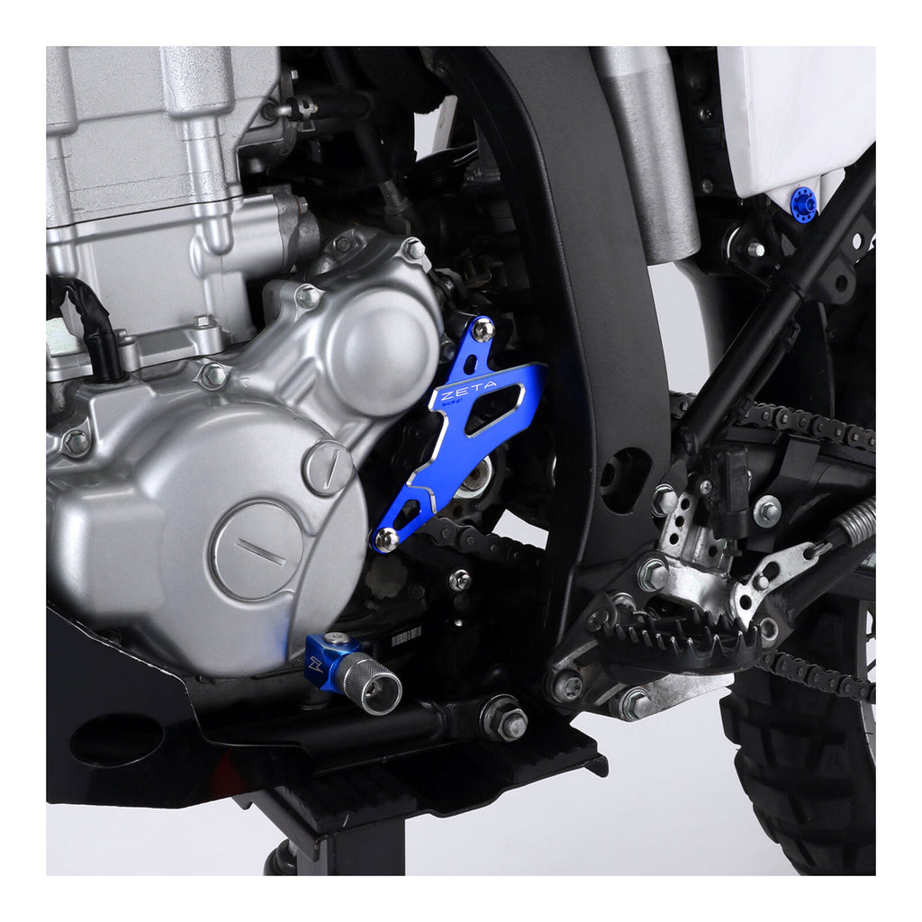 Zeta Drive Cover- Honda CRF250R '04-'09, CR250R '02-, Yamaha YZ125 '06- - Blue