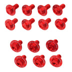 Zeta Aluminium Plastic Bolt Set - KTM SX / SX-F ('16-'18) - Orange