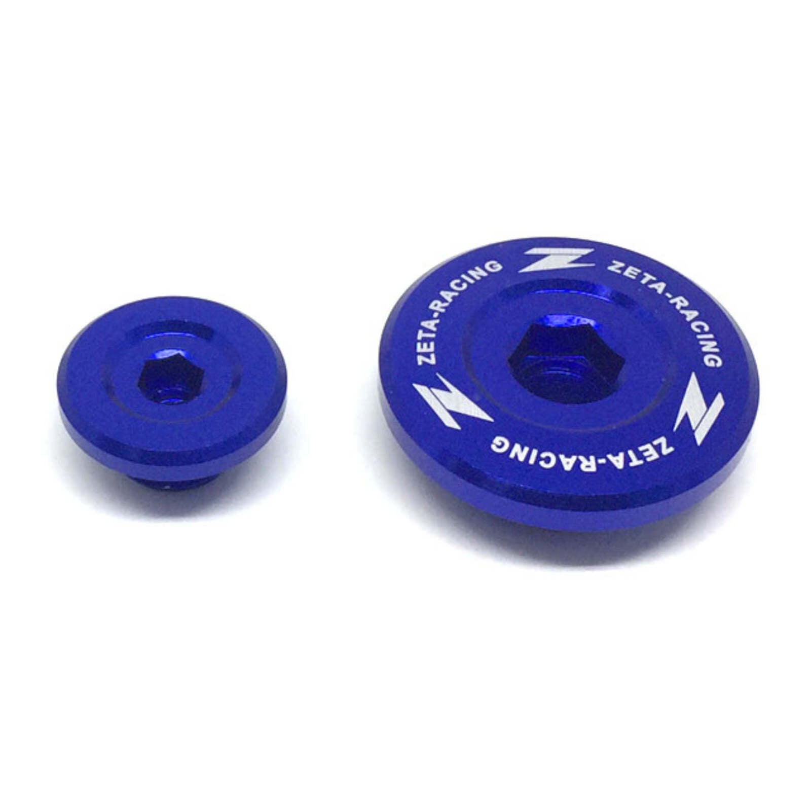 Zeta Engine Plug Set - Yamaha YZ450F ('06-'09), WR250F / WR450F ('03-) - Blue