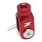 Zeta Rear Brake Clevis - Kawasaki KX / KLX, Suzuki RM / DR-Z400 - Red