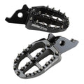 Zeta Aluminium Foot Pegs - Kawasaki KX250F / KX450F - Black
