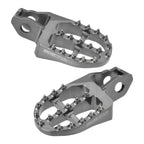 Zeta Aluminium Foot Pegs - Stark Varg - Titanium