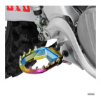 Zeta Max Foot Pegs - Kawasaki KX - Oil Slick
