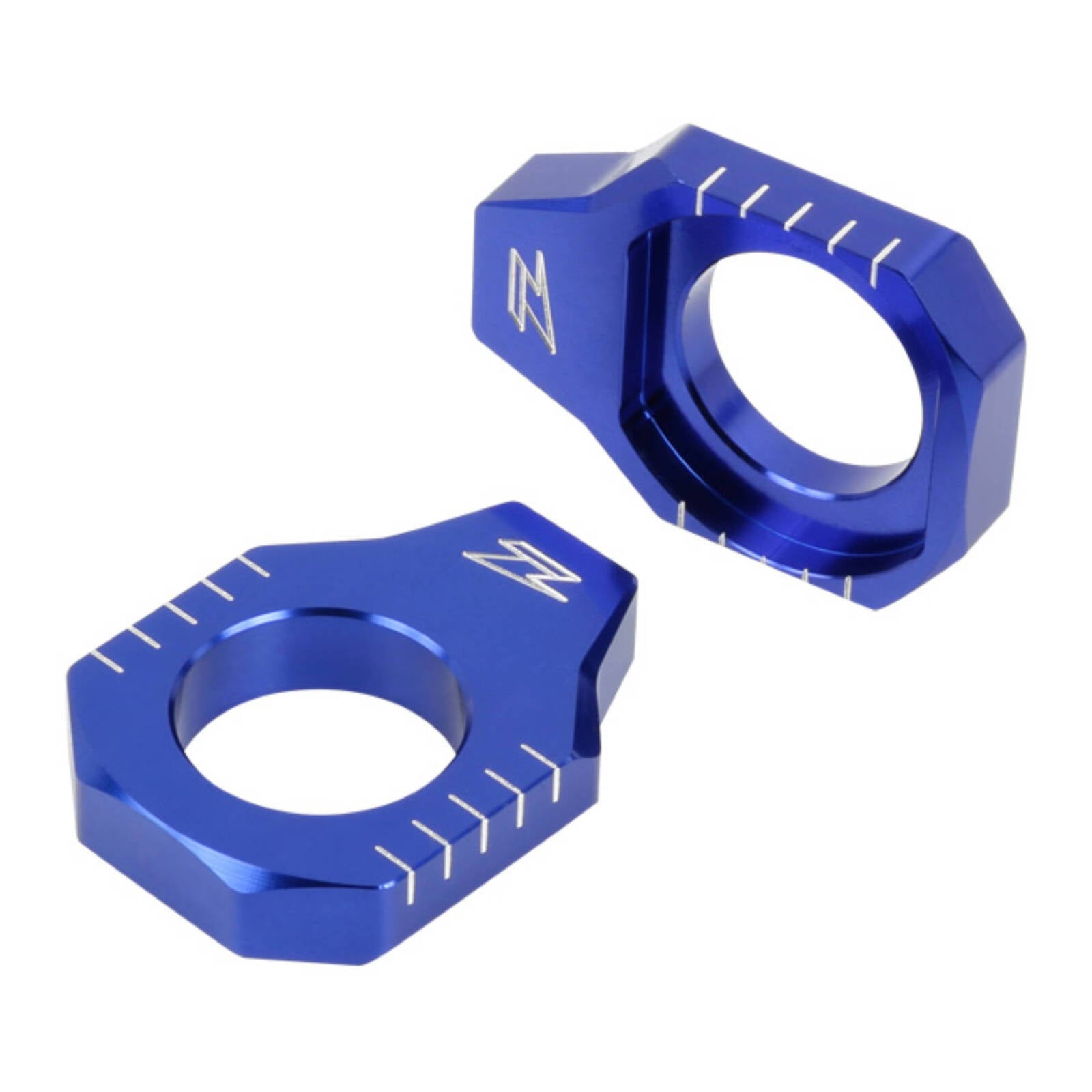 Zeta Rear Axle Block - Kawasaki KX250F ('17-), KX450F ('16-) - Blue
