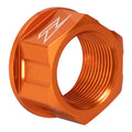 Zeta Axle Nut M25 x 32 P1.5 H18 - Orange