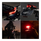 Zeta LED Line Tail Holder Kit- Honda CRF450L '19-, CRF450RL '21- - Clear