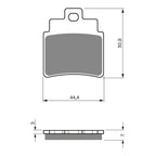 GOLDfren Brake Pads GF140 - K5