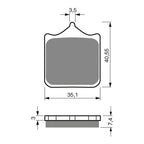 GOLDfren Brake Pads GF177 - S33