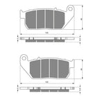 GOLDfren Brake Pads Sintered Sports GF272 - S3 ( PH336 )