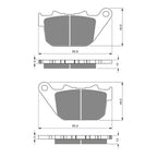 GOLDfren Brake Pads Sintered Sports GF274 - S3 ( PH339 )