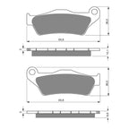 GOLDfren Brake Pads Sintered Sports GF292 - S3 ( PH323 )