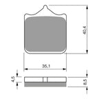 GOLDfren Brake Pads GF304 - S33