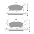 GOLDfren Brake Pads GF309 - K1