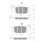GOLDfren Brake Pads Sintered Sports GF311 - S3 ( PH459 )
