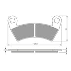 GOLDfren Brake Pads Off-Road Racing GF313 - K5 ( PR483 )