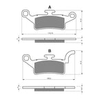 GOLDfren Brake Pads GF330 - S3