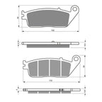 GOLDfren Brake Pads GF333 - S3